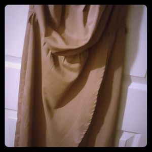 Strapless summer dress